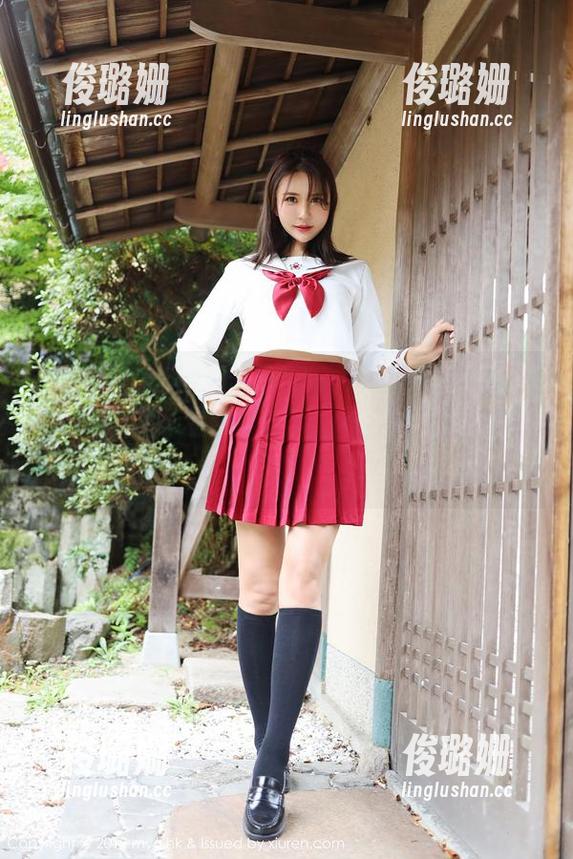 MyGirl美媛馆 - 蔡文钰Abby给你展示高清水手服——话说我是不是该买把“帆”了？