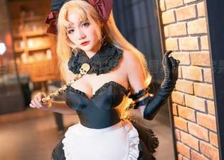 在家也能当萌妹：仙九Airi的艾蕾女仆图集精选，宅男们的乐趣一下子就来了！