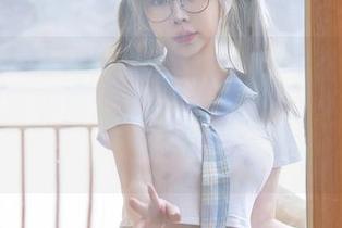 星颜社 - 哇，这个袁圆套装可真刺激，尤其是无圣光加持下的美图，完全让人多了会想...