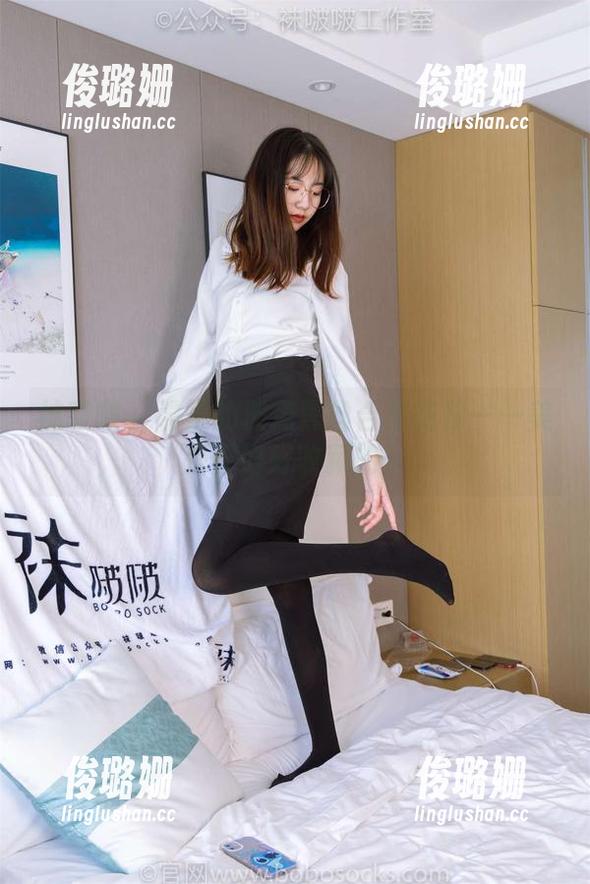 袜啵啵 - 稚予的波点黑丝合集花絮——美是要好好收藏的！